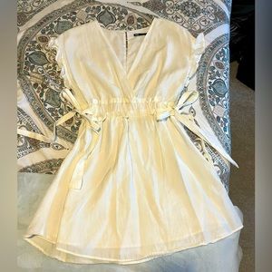 Zara white dress